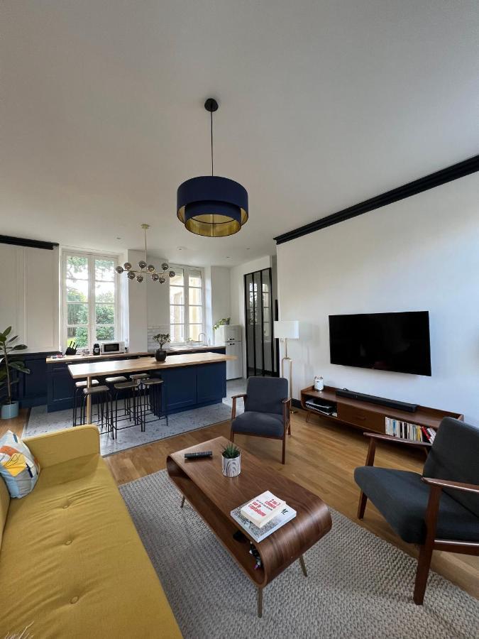 Bright Apt 70M2 In Bayeux Historic Center W Pkg מראה חיצוני תמונה